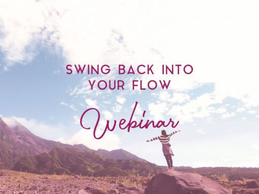 swing back into your flow